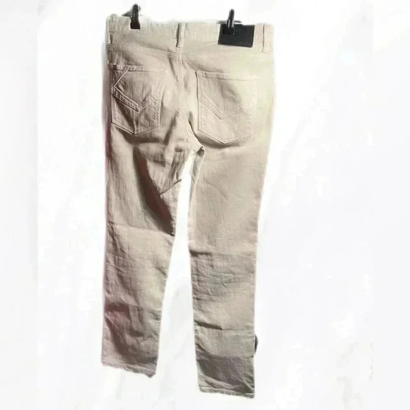 Zadig & Voltaire trendy cream lightweight 5 pckt casual slim fit denim jean 29 - Picture 3 of 5